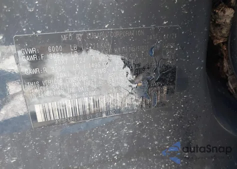 2024 Subaru Ascent Limited z USA, uszkodzony, nr VIN 4S4WMASD3R3435848